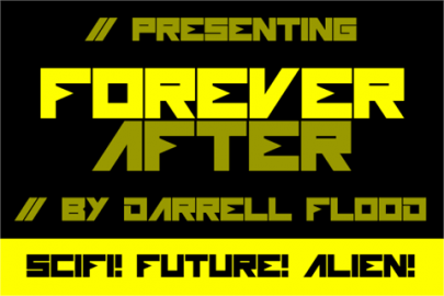 Forever After font素材之家精选英文字体
