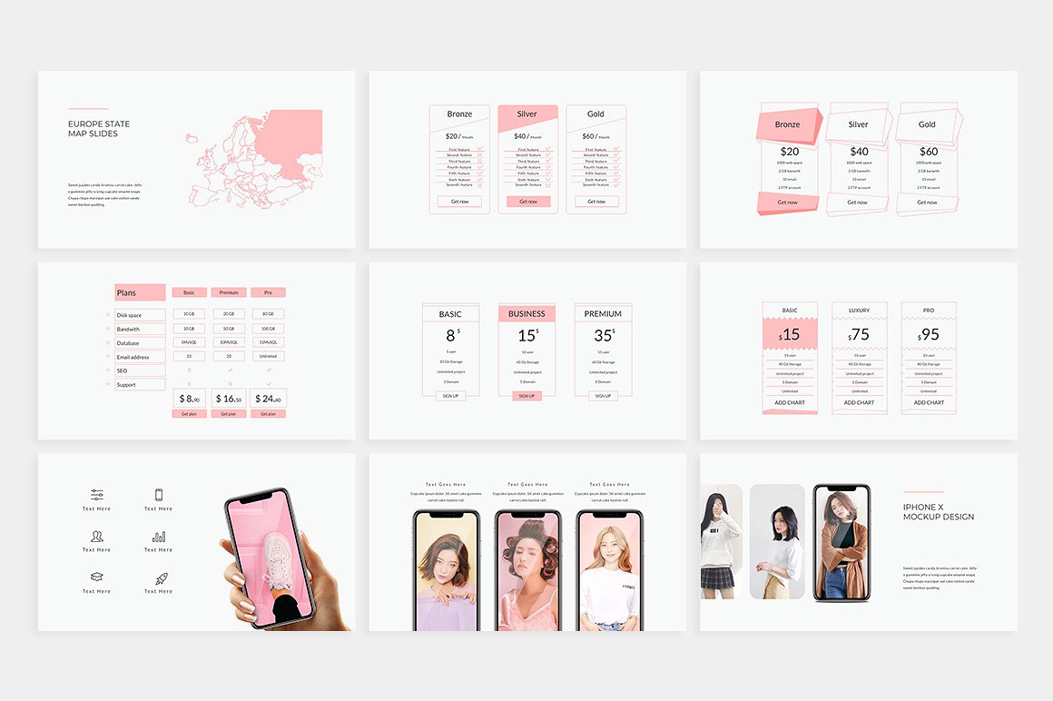专业极简的PPT模板下载 AICHI Powerpoint Template [pptx]插图(8)