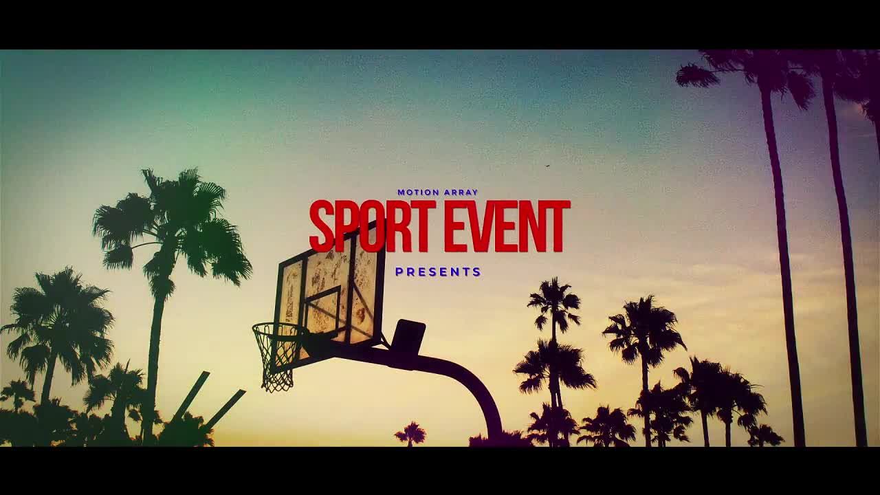 职业体育赛事活动促销素材库精选AE模板