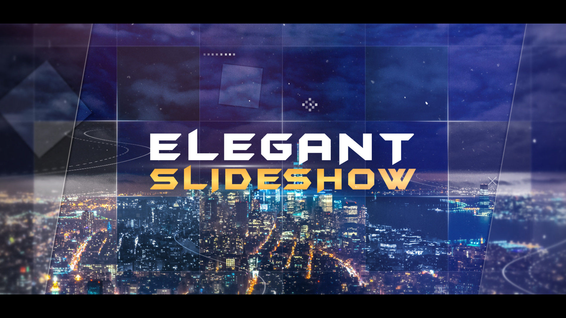 高级动态动画效果优雅幻灯片素材库精选AE模板