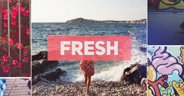 时尚动感幻灯片特效开场素材库精选AE模板 Dynamic Upbeat Opener