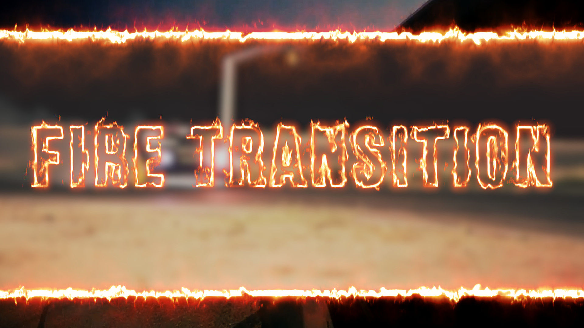 火焰转场过渡动画素材库推荐PR模板