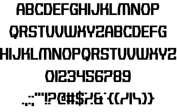 Background Noise font插图1