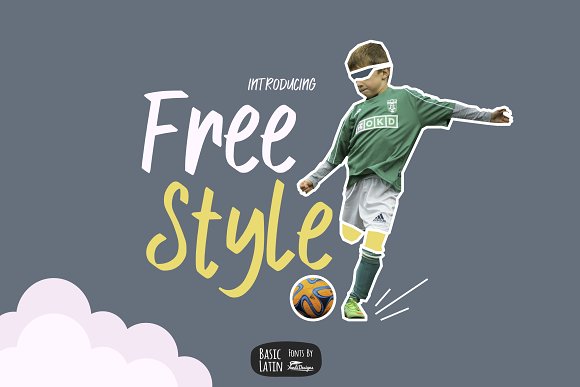 Free Style Marker Font插图