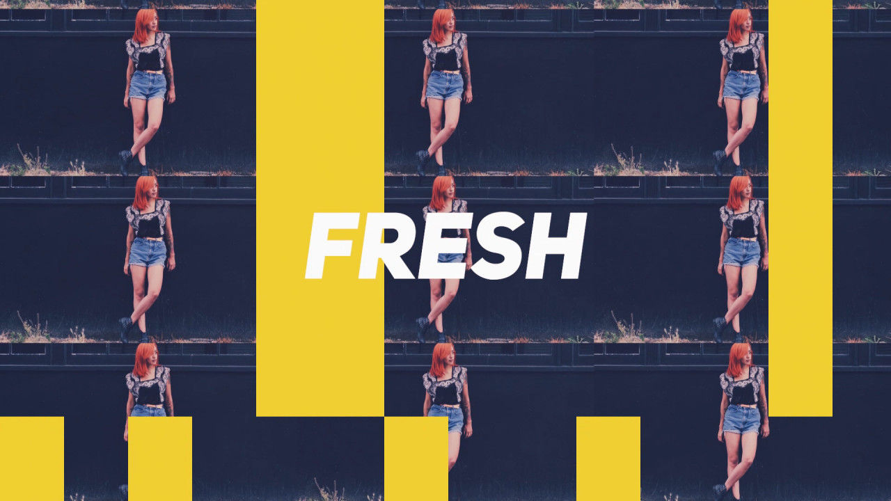 现代嘻哈时尚动画素材库推荐PR模板