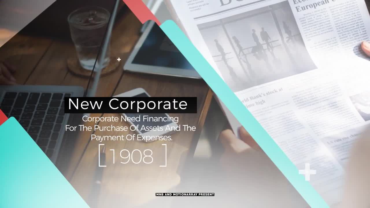 公司时间表宣传介绍素材库精选AE模板