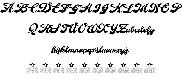 Makeup Personal Use font插图2 Makeup Personal Use font插图2