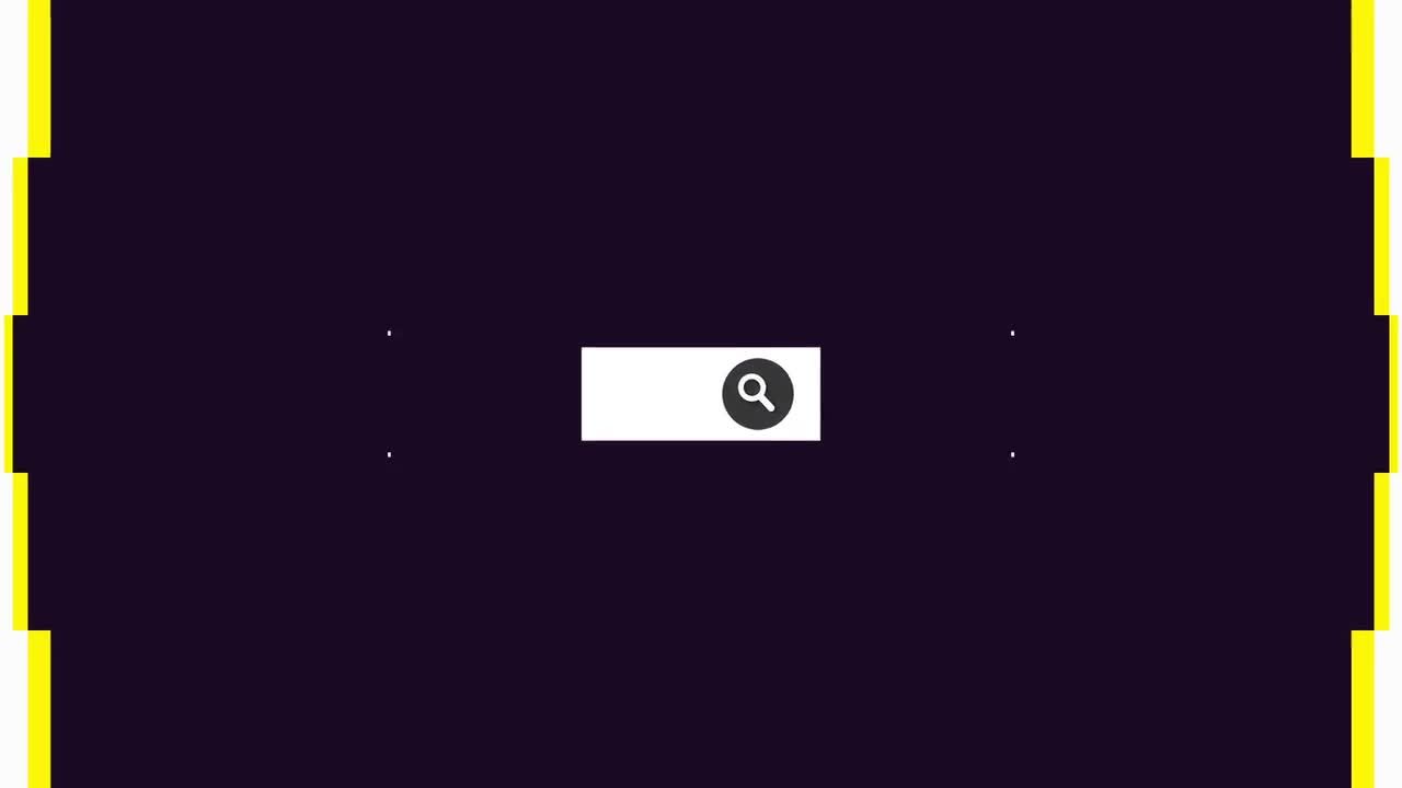 干净色彩鲜艳创意的动画形状图层展示搜索徽标素材库精选AE模板