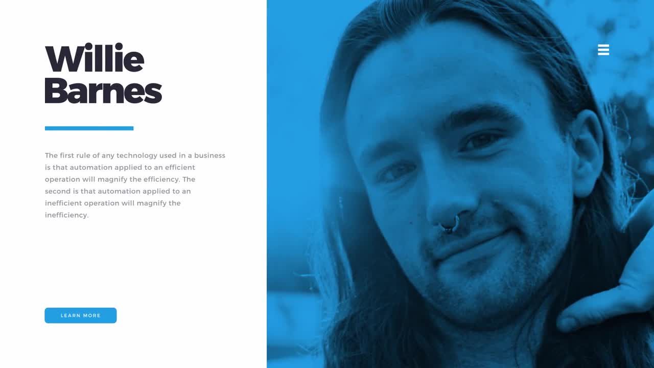 现代设计清爽风格企业介绍素材库精选AE模板