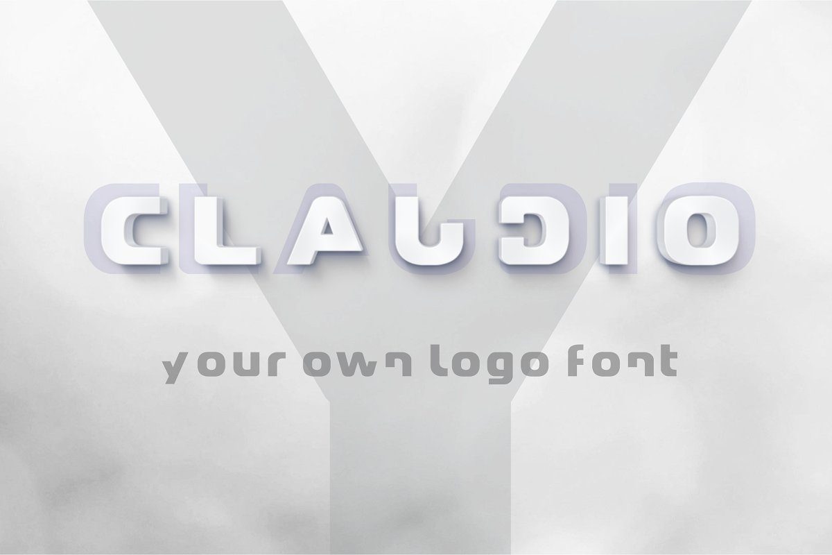 Claudio – Logo design font素材之家精选英文字体