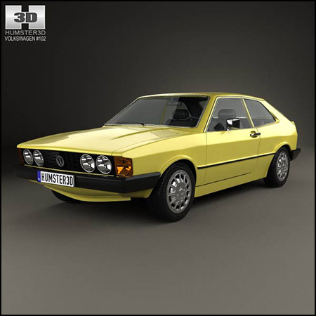 Volkswagen Scirocco 1977大众汽车素材之家精选3D模型