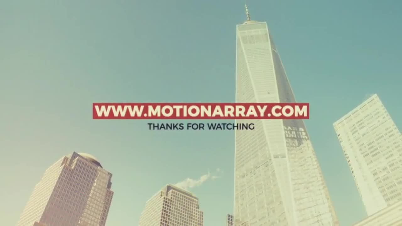 嘻哈摇滚效果城市电影预告片素材库精选AE模板