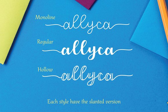 Allyca Font Family插图1