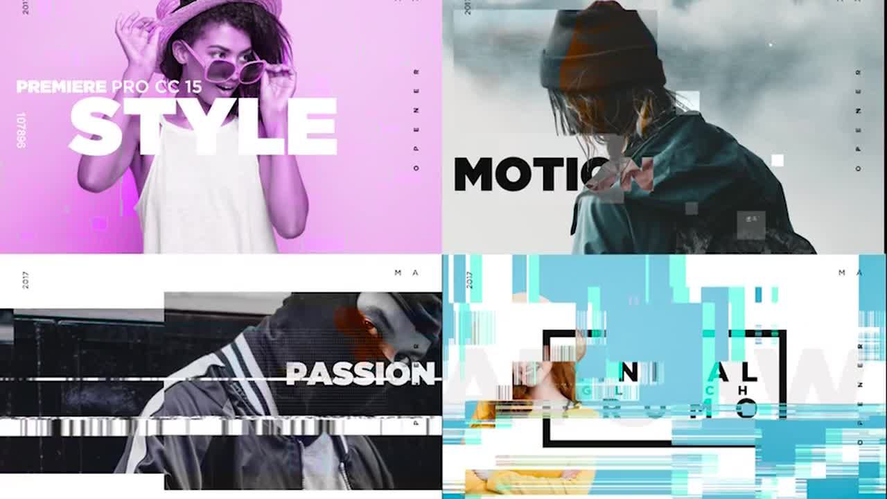 时尚创意的产品促销素材库精选pr模板