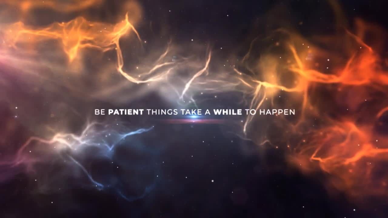 平滑过渡效果的太空标题素材库精选AE模板