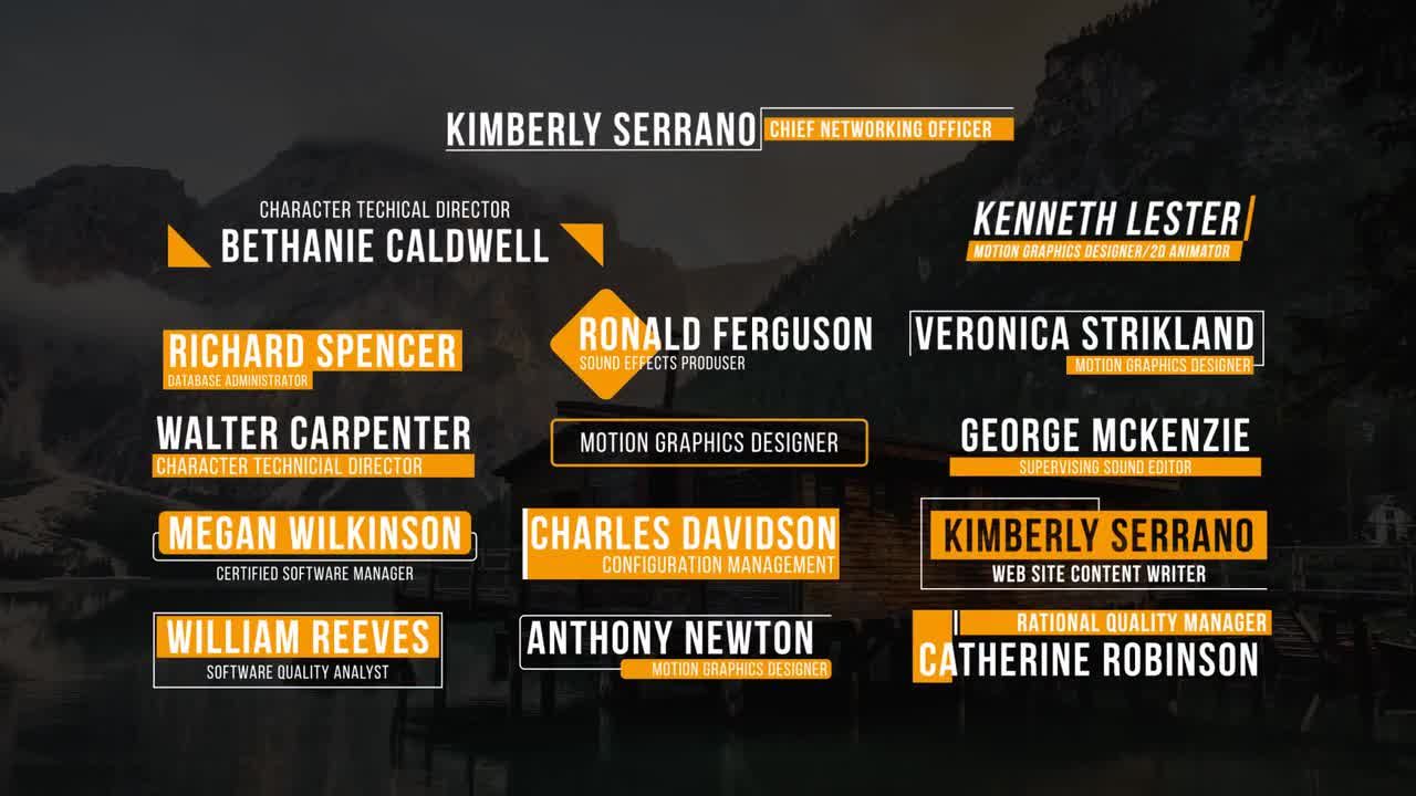 15个现代时尚的动画标题素材库精选AE模板