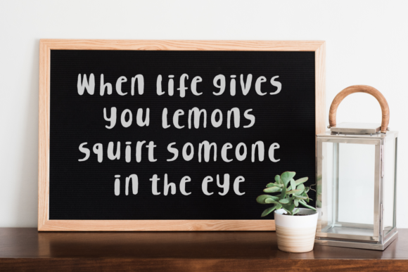 Lemontea Squash Font插图1