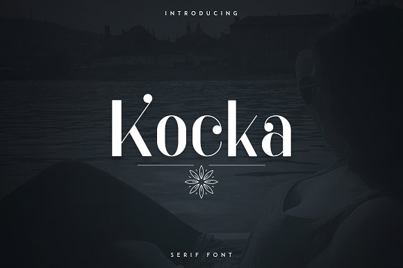 Kocka Display Font素材之家精选英文字体