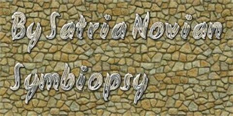 Symbiopsy font素材之家精选英文字体