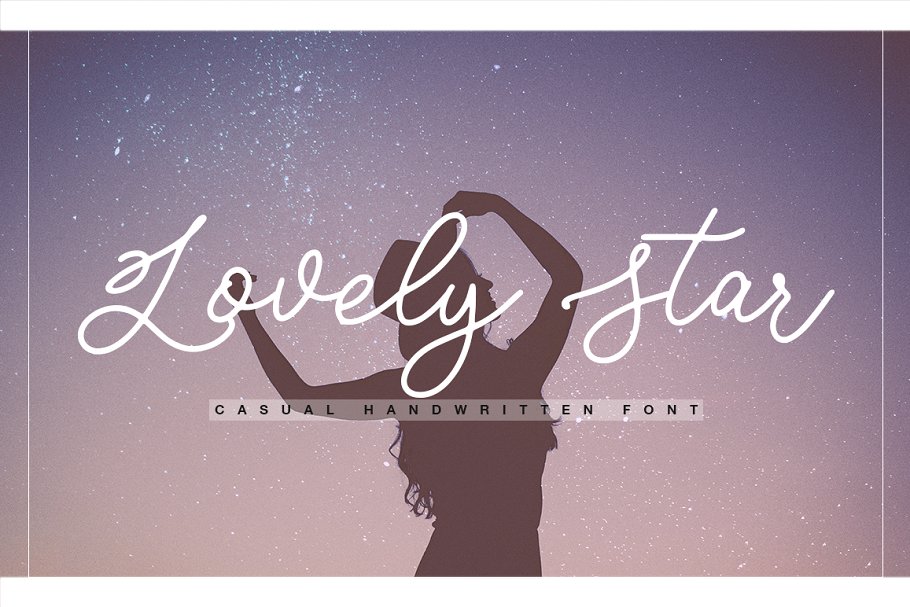 Lovely Star Font素材之家精选英文字体