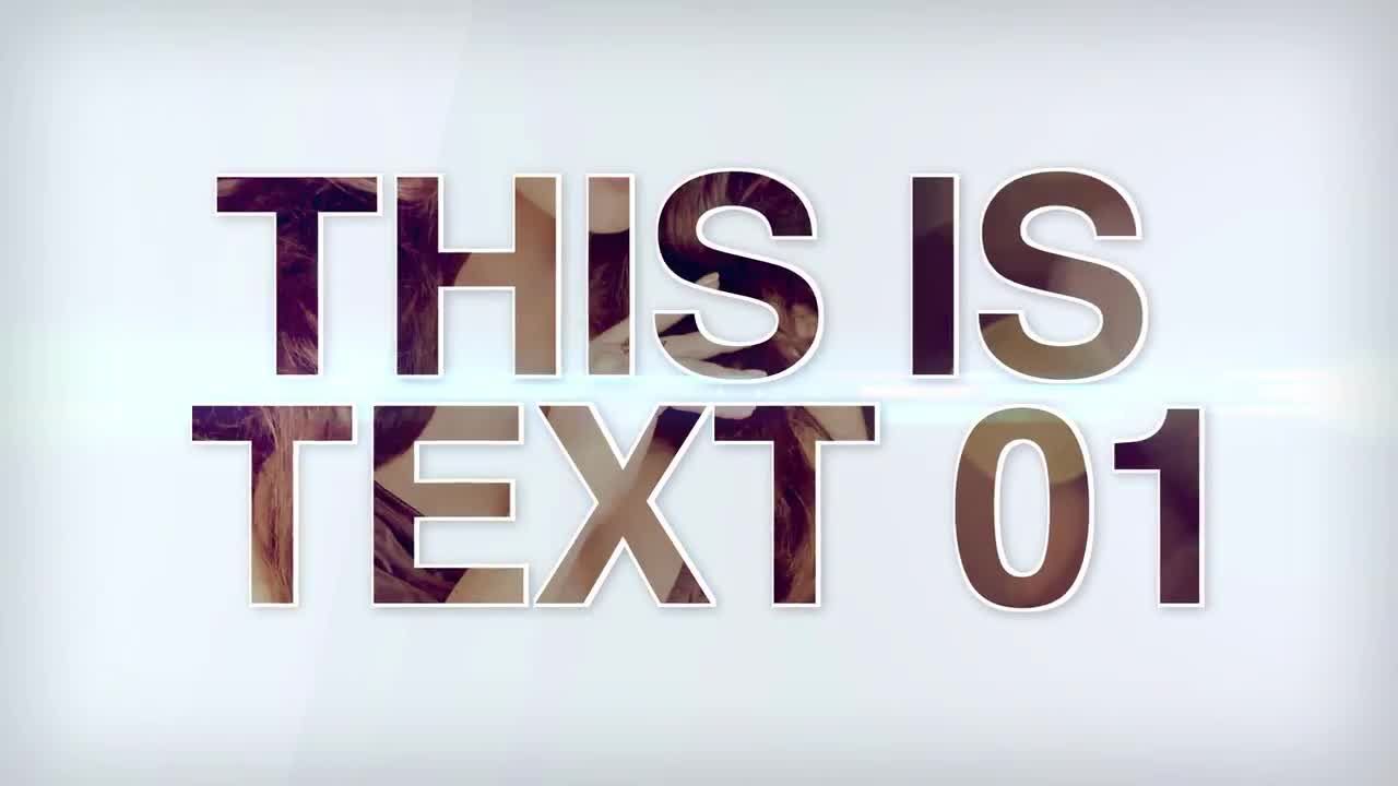 类型擦除素材库精选AE模板