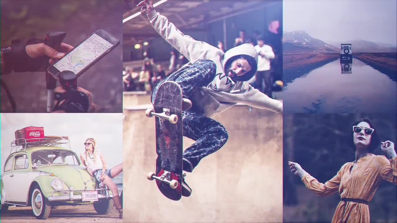 时尚设计照片幻灯片素材库精选AE模板下载