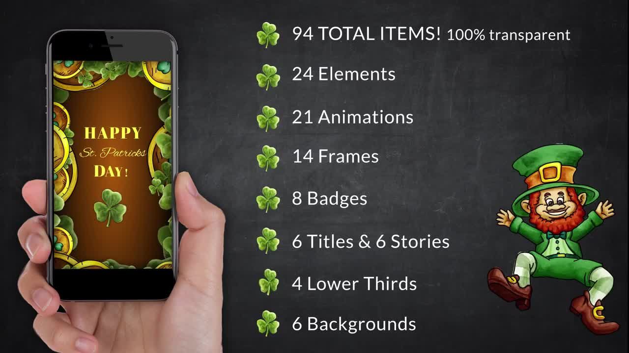 94个设计独特且设计精美的动画元素素材库精选AE模板