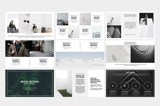 企业投标应标方案设计PPT模板素材 Alpha Powerpoint Presentation插图(3)
