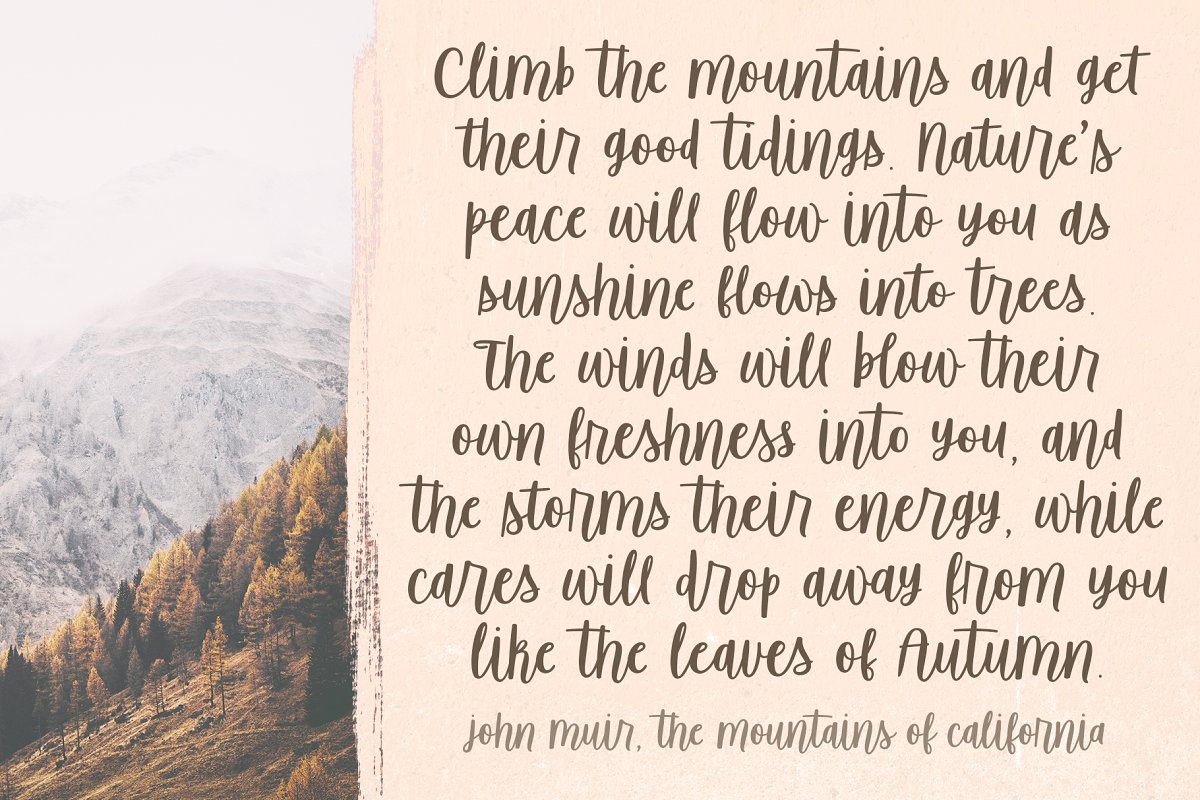 Sugar Spice Font插图4