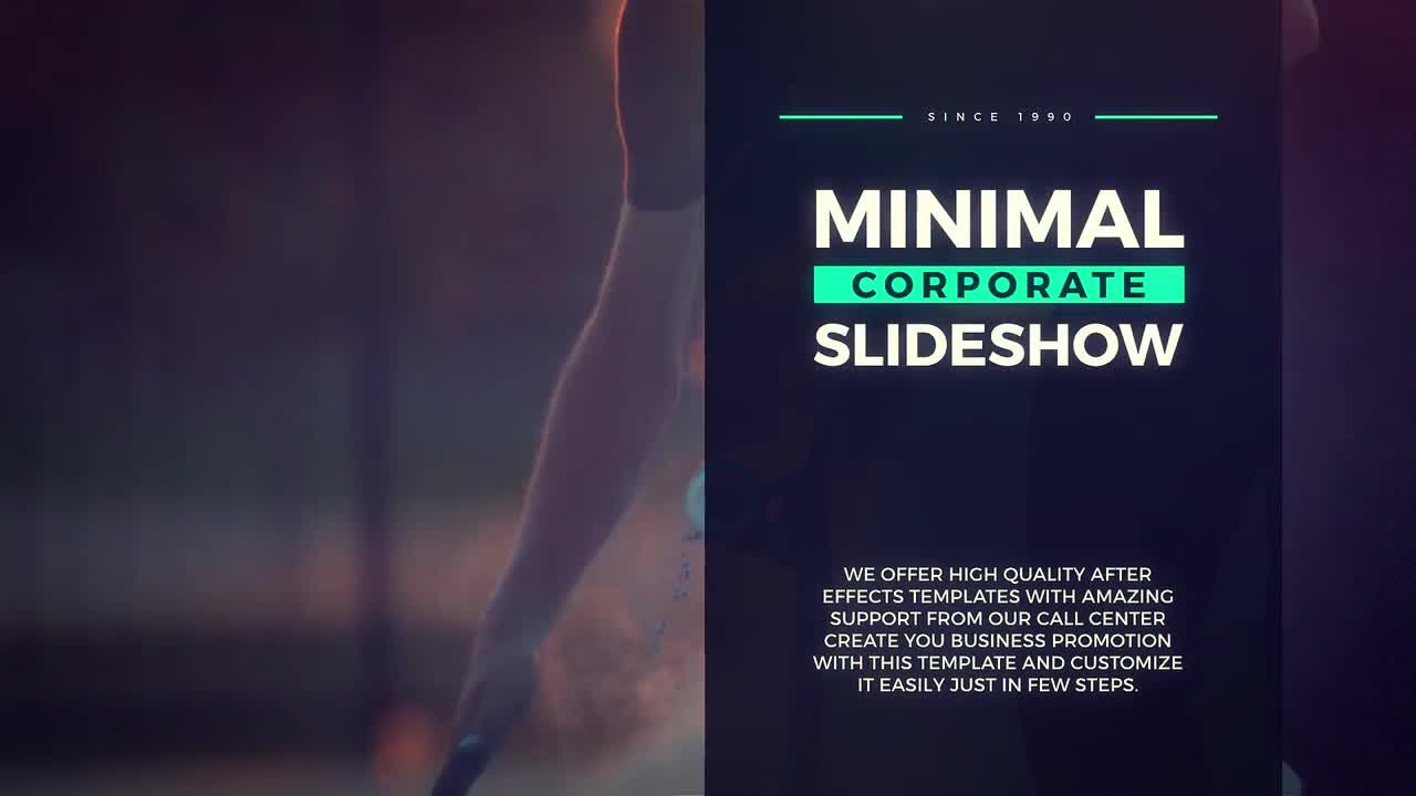 企业幻灯片活动介绍素材库精选AE模板