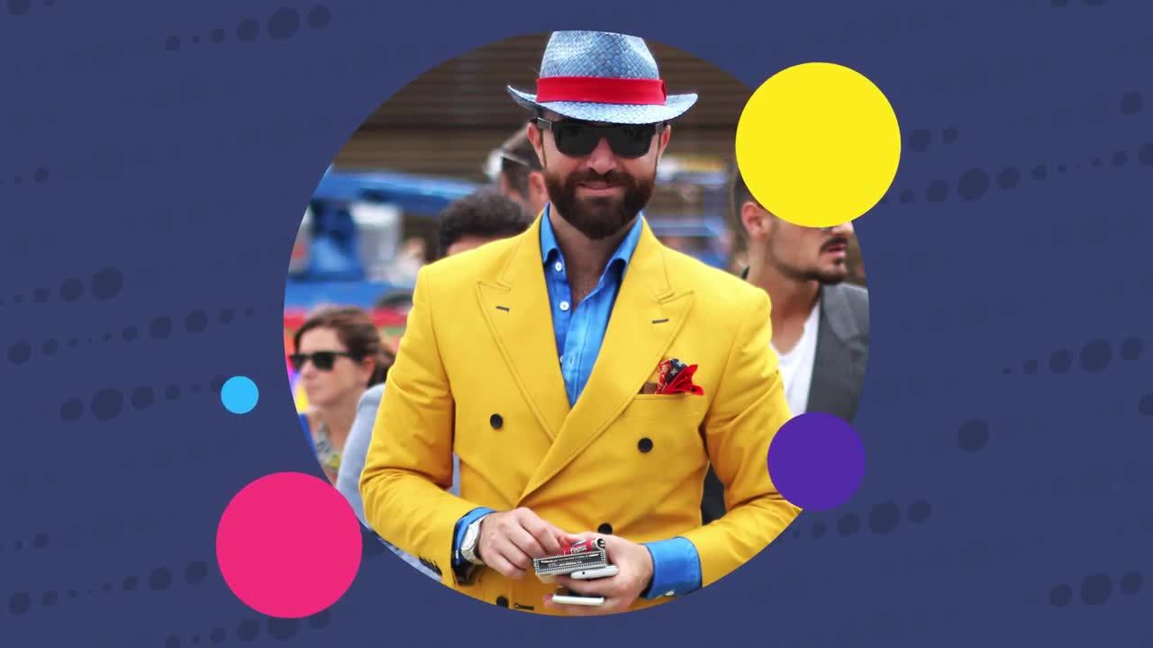 圆形效果开场动画AE视频模板