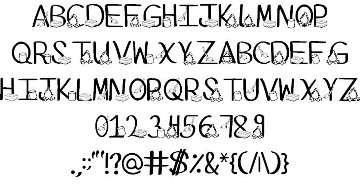 Ks I Love You Smore font插图3 Ks I Love You Smore font插图3