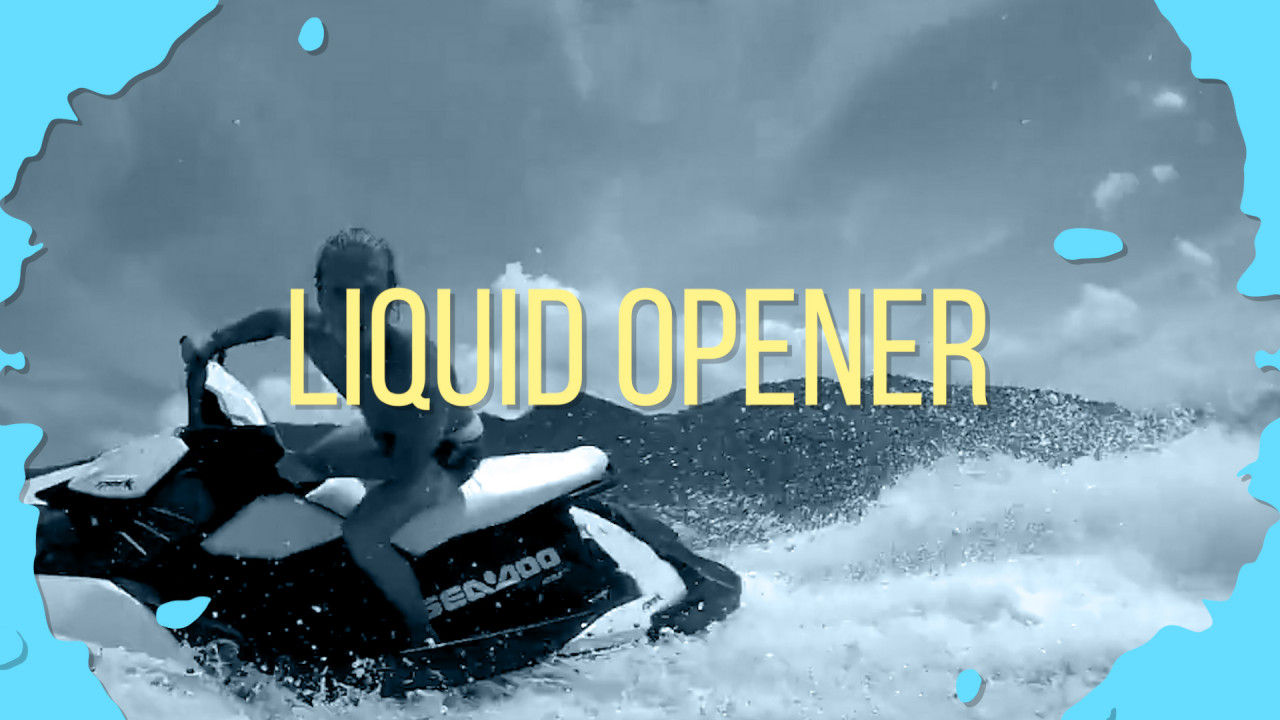 夏季时尚液体图形遮罩片头素材库推荐PR模板