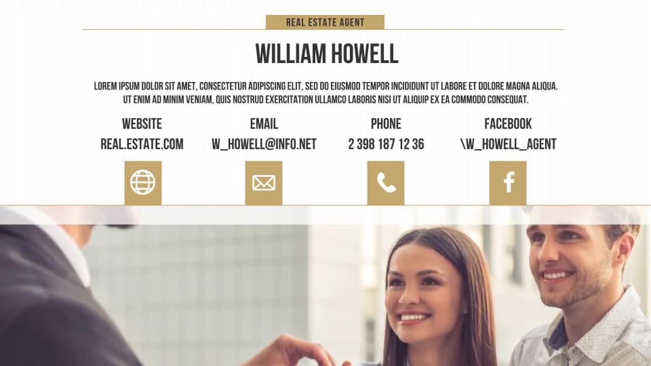 专业设计的房地产介绍素材库精选AE模板