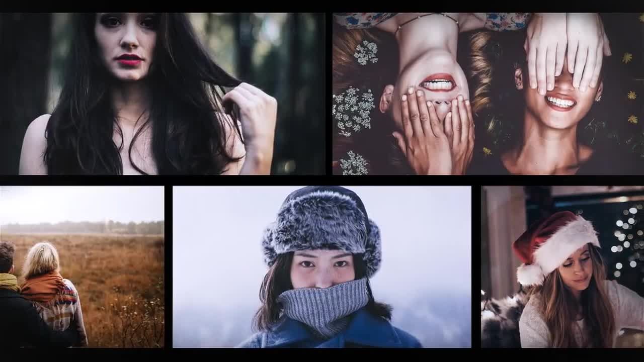 时尚过渡的商业媒体节目片头素材库精选AE模板