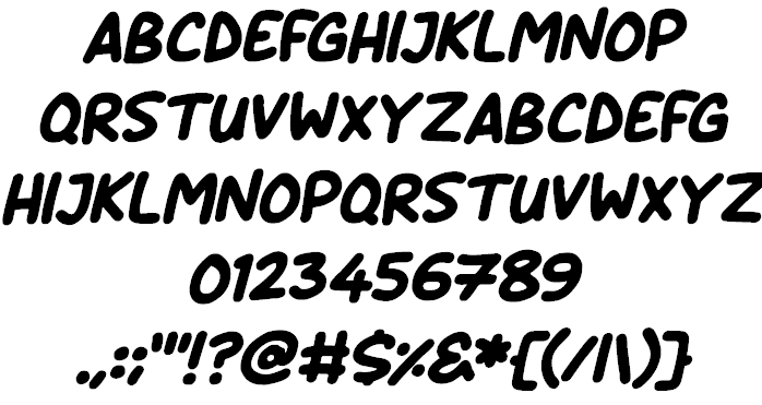 Daydreamers font插图2