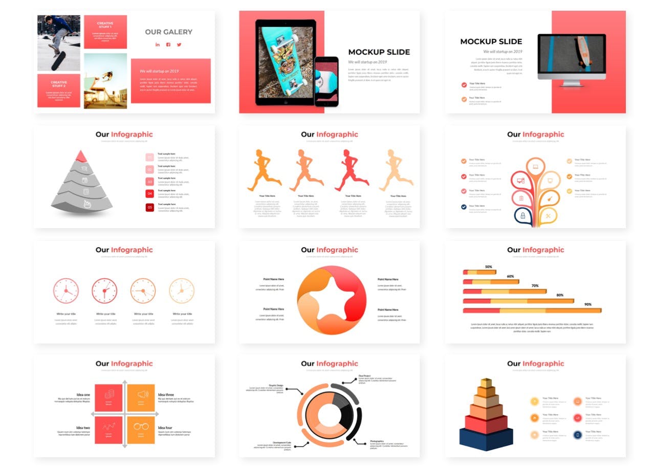 市场数据分析PPT模板下载 Maxx – Powerpoint Template插图(2)