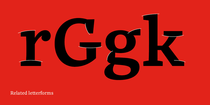 Quercus 10 Font Family插图3