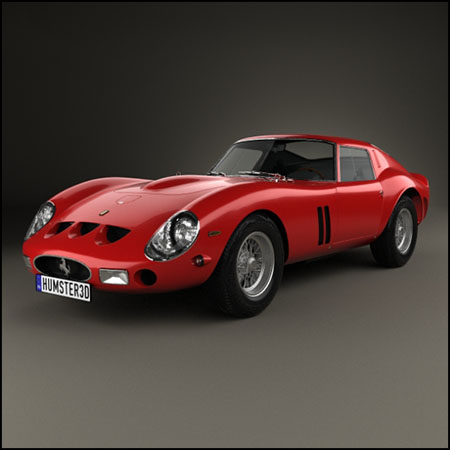 法拉利250 GTO（Series I）汽车跑车素材之家精选3D模型