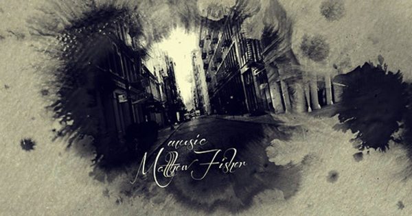 古老复古怀旧水墨风格AE视频模板 Ink Titles