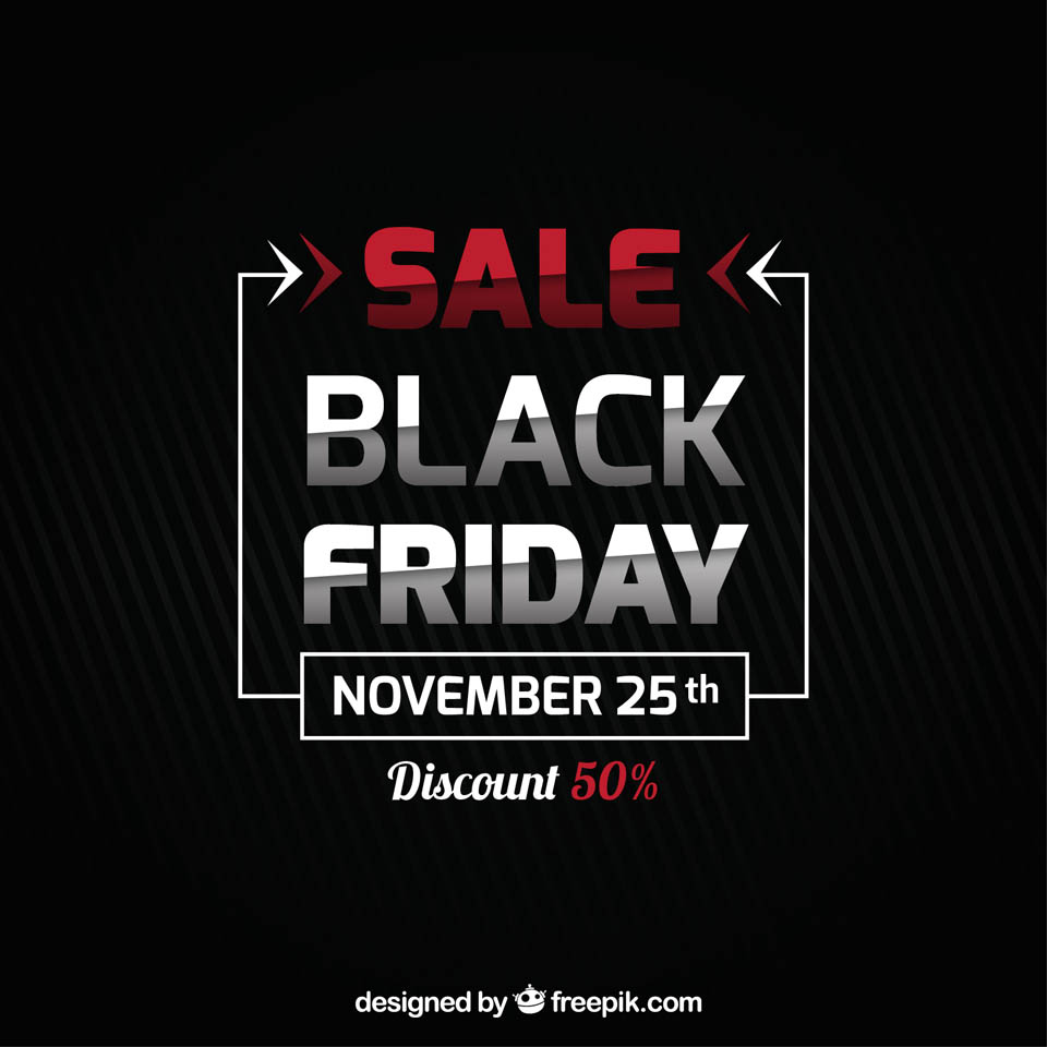 第四弹：30+黑色星期五促销广告物料素材 Black Friday Sales Graphics插图(13)