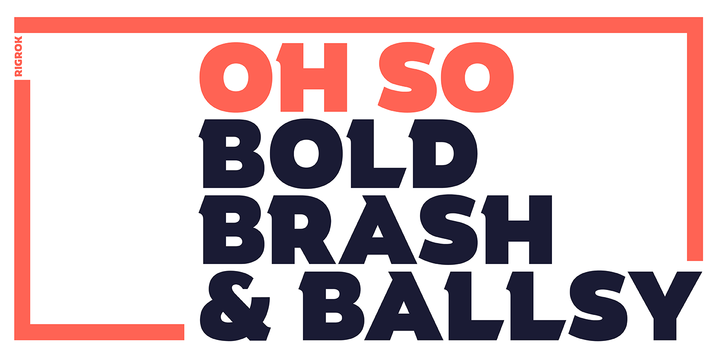 Rigrok Font Family – Retail插图2