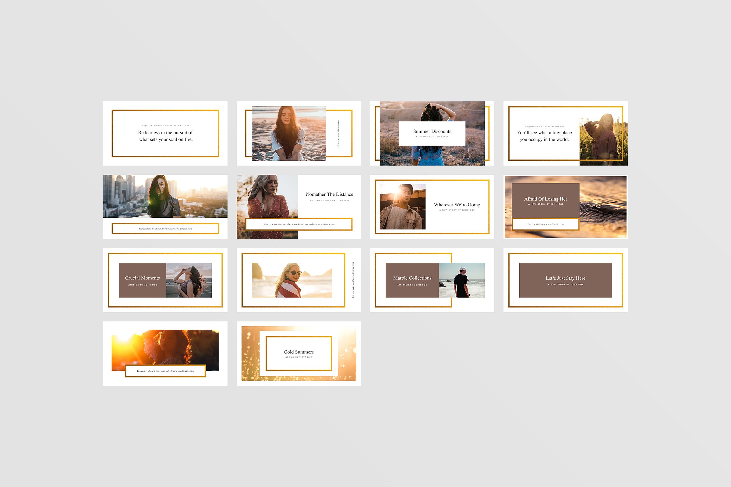 旅行主题社交媒体贴图模板素材库精选 Brazil Social Media Pack插图(10)