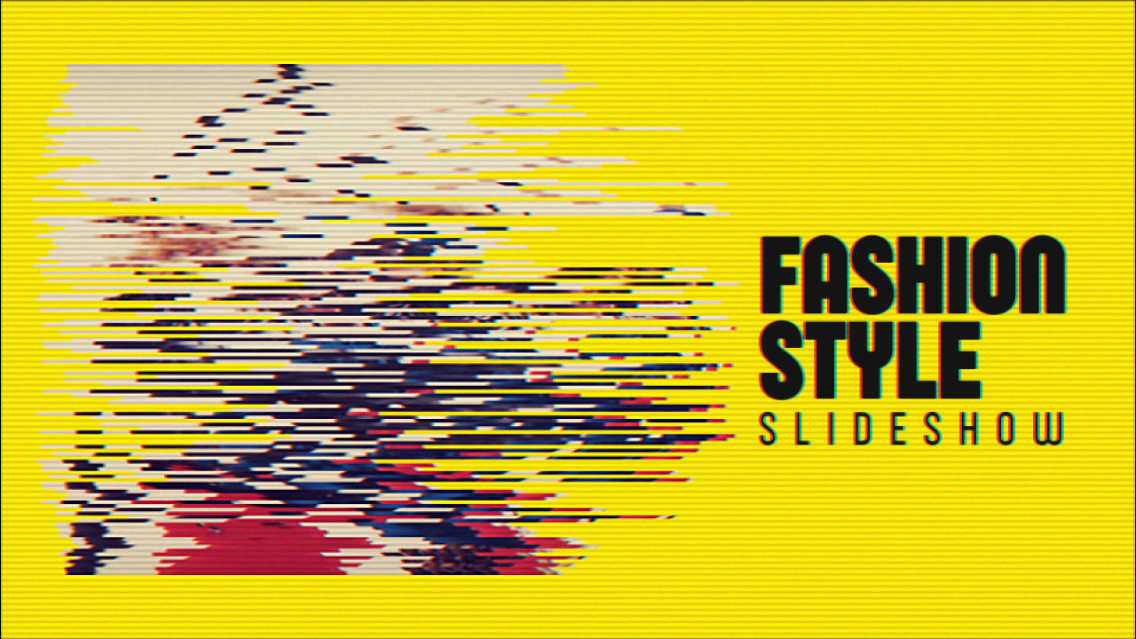 时尚风格电视广告幻灯片素材库精选AE模板