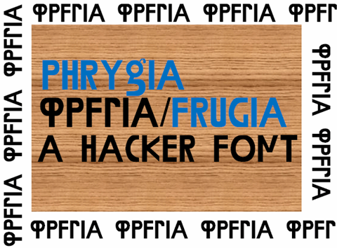 Phrygia font素材之家精选英文字体