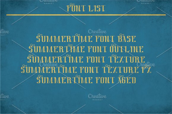 Sumer Time Modern Label Typeface插图5