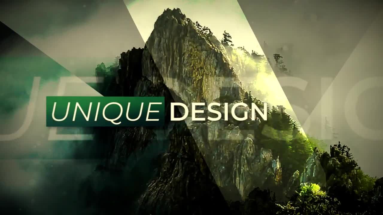 清洁演示卷轴素材库精选PR模板