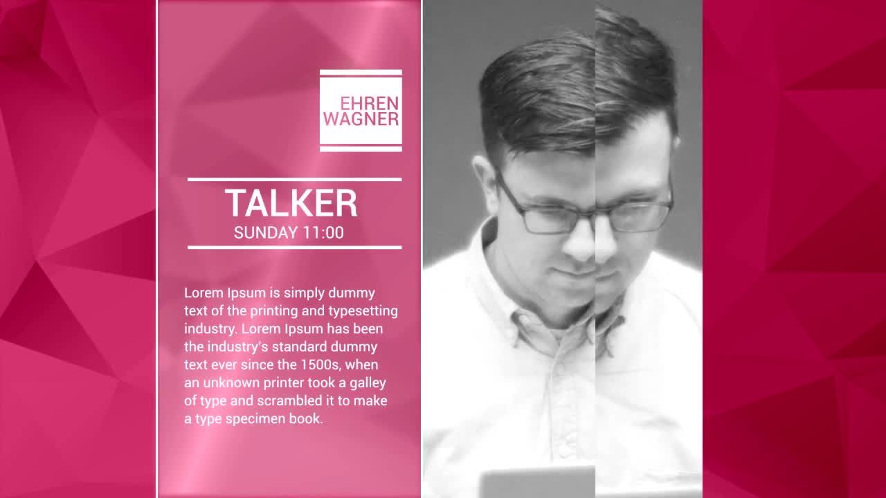 优雅而专业的会议促销素材库精选AE模板