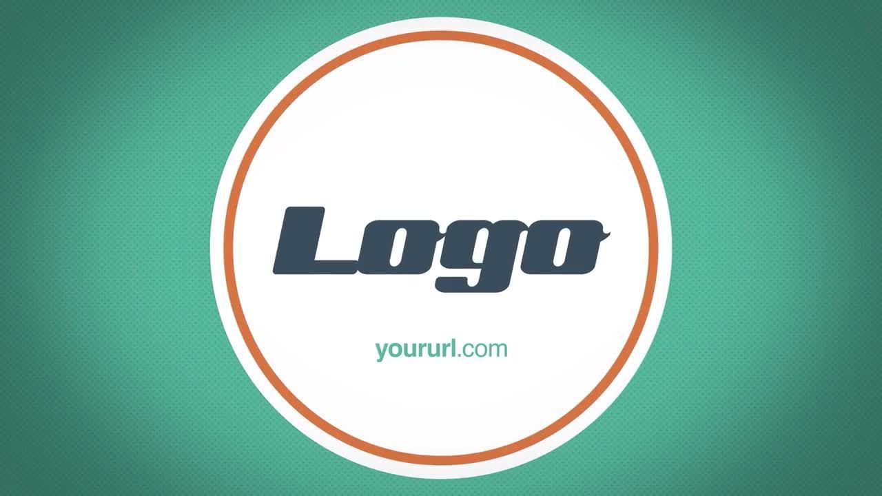 简约现代标志显示素材库精选AE模板