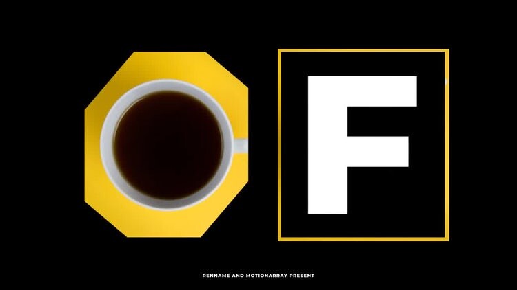 多彩时尚的动态简介素材库精选AE模板